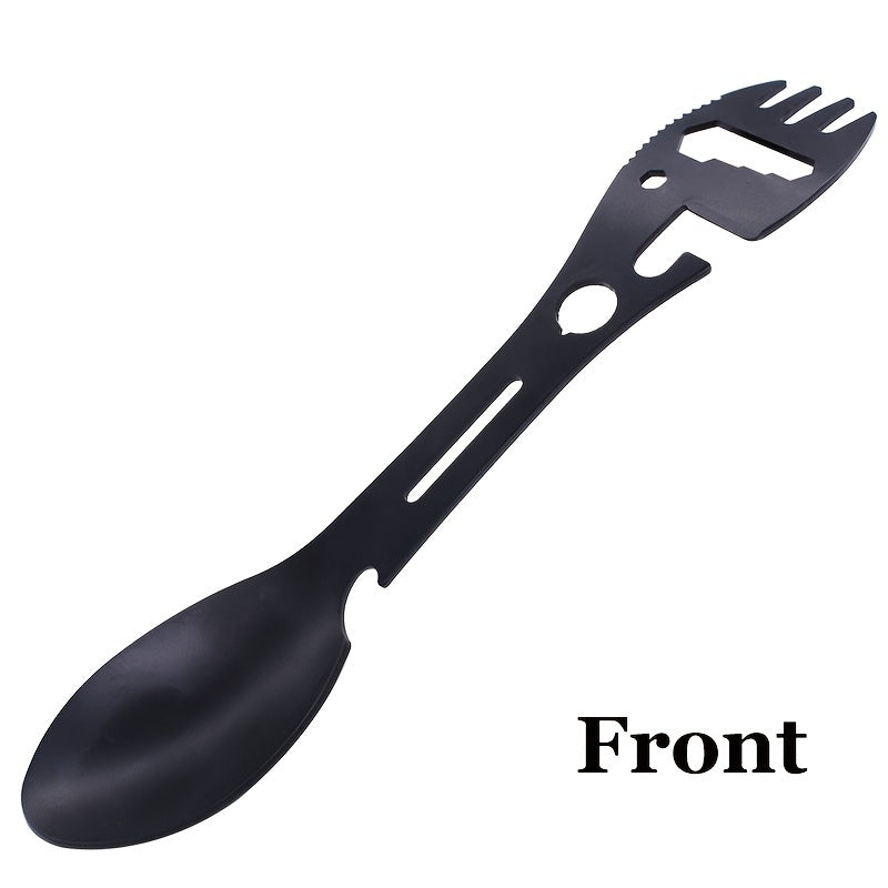10-in-1 Multi-Functional Stainless Steel Spork Camping Tool