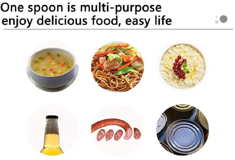 10-in-1 Multi-Functional Stainless Steel Spork Camping Tool