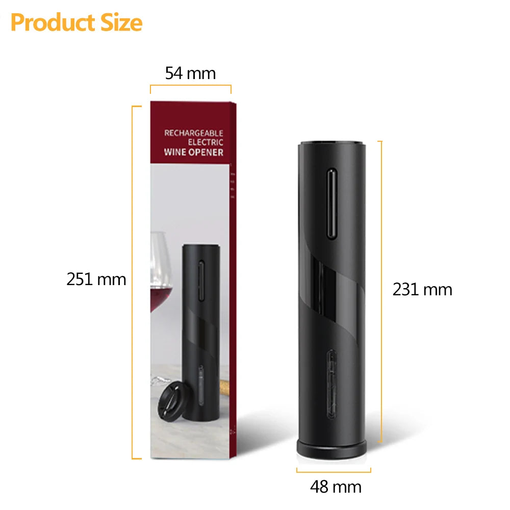 Automatic Electric Wine Bottle Opener - Kitchen Gadget