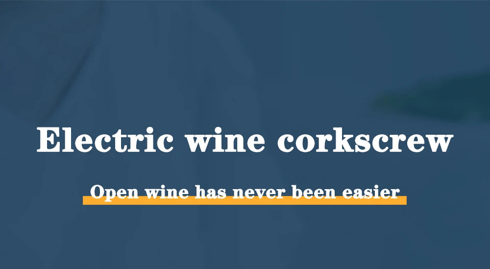 Automatic Electric Wine Bottle Opener - Kitchen Gadget