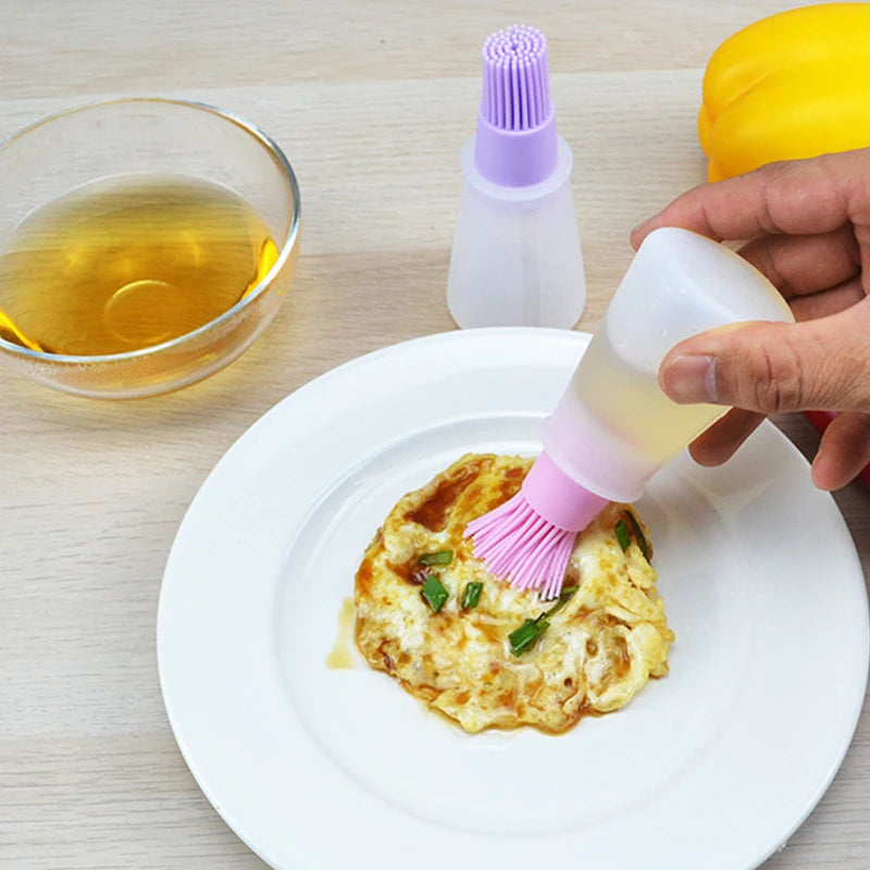 Heat-Resistant Silicone Oil Brush Basting Brush for Cooking