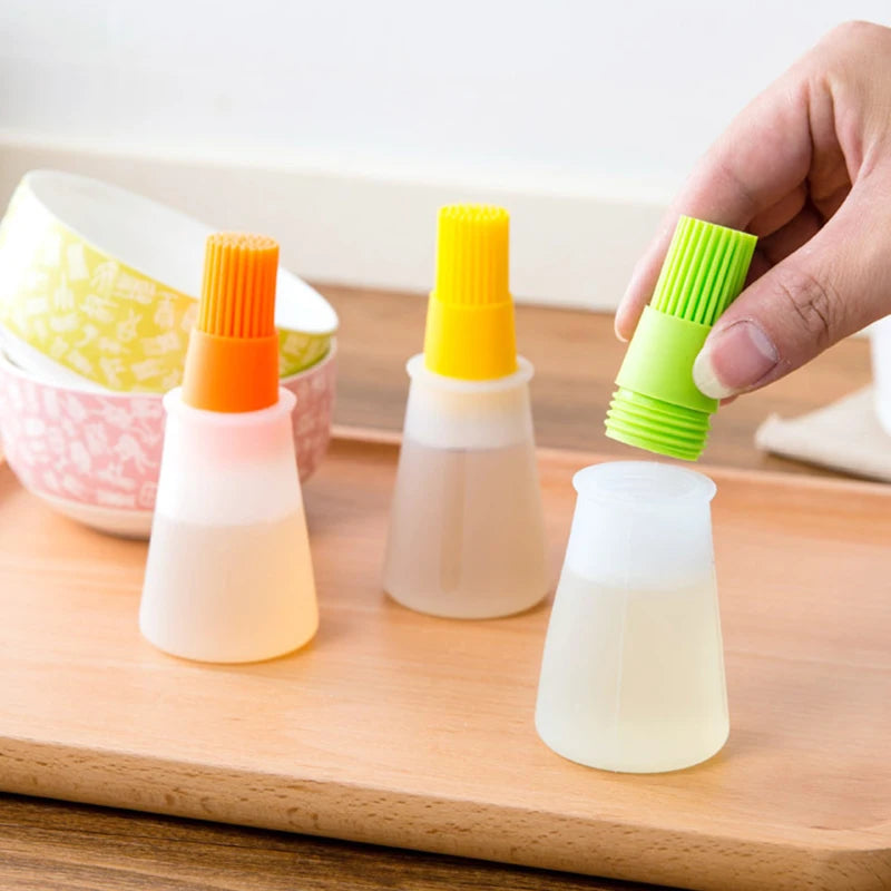 Heat-Resistant Silicone Oil Brush Basting Brush for Cooking