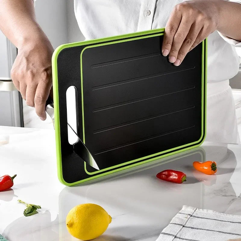 Double-Sided Cutting Board | Versatile & Non-Slip