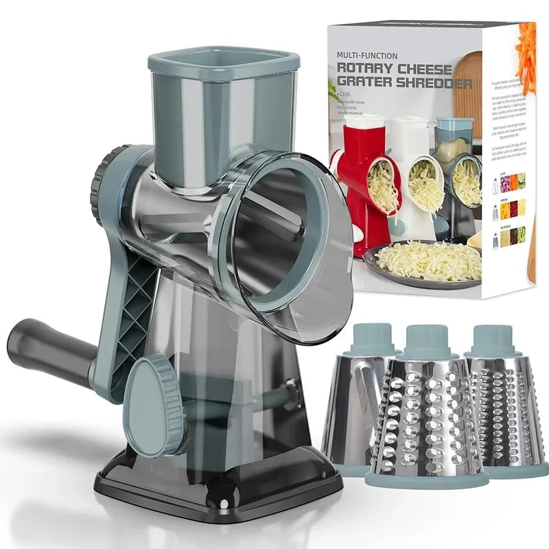 3 in 1 Cheese Grater - Fast Food Prep Tool