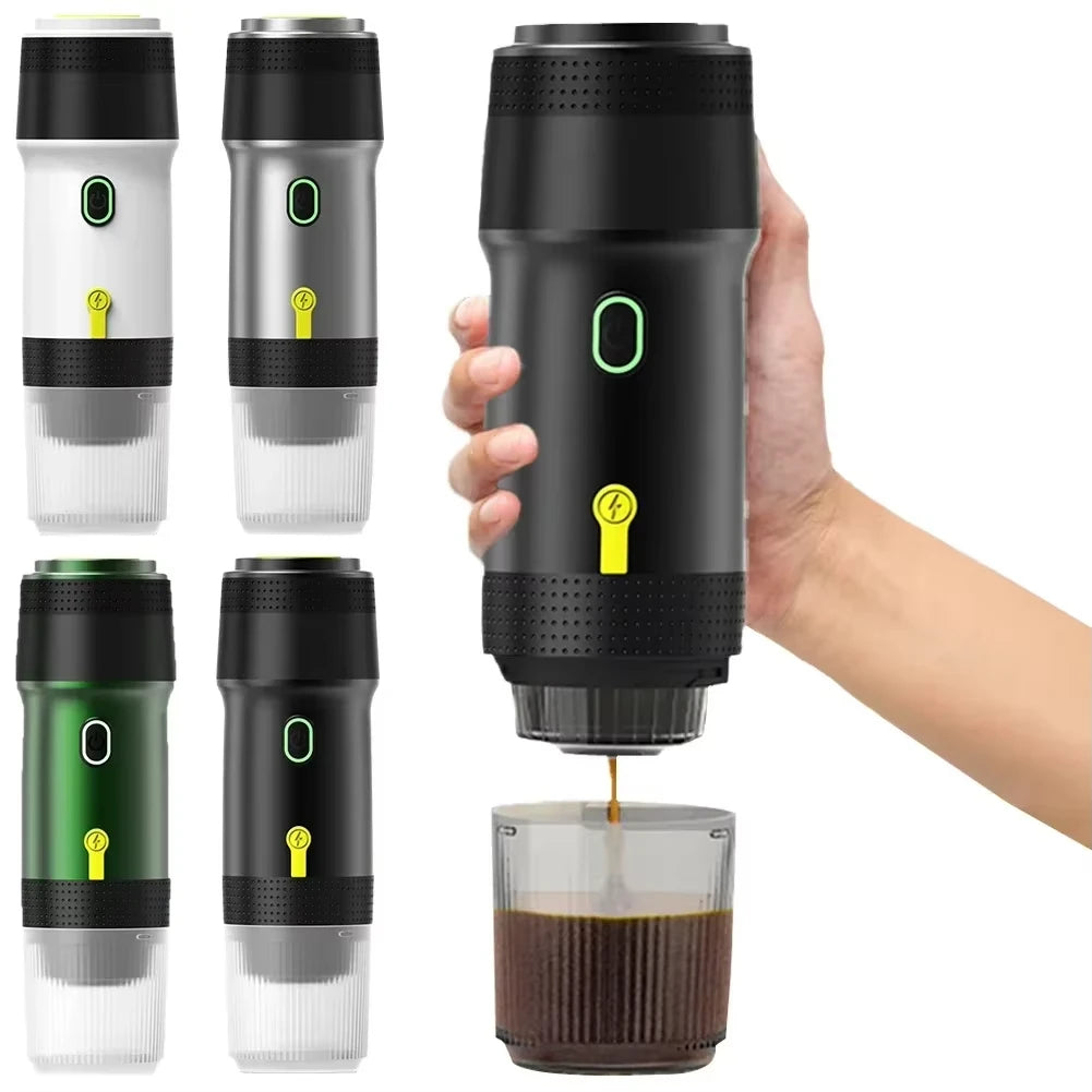 Portable Wireless Heating Coffee Maker - 60ml