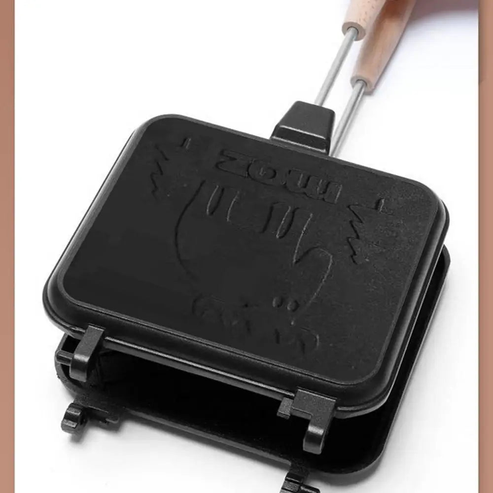 Portable Camping Sandwich Maker - Double Sided Toaster