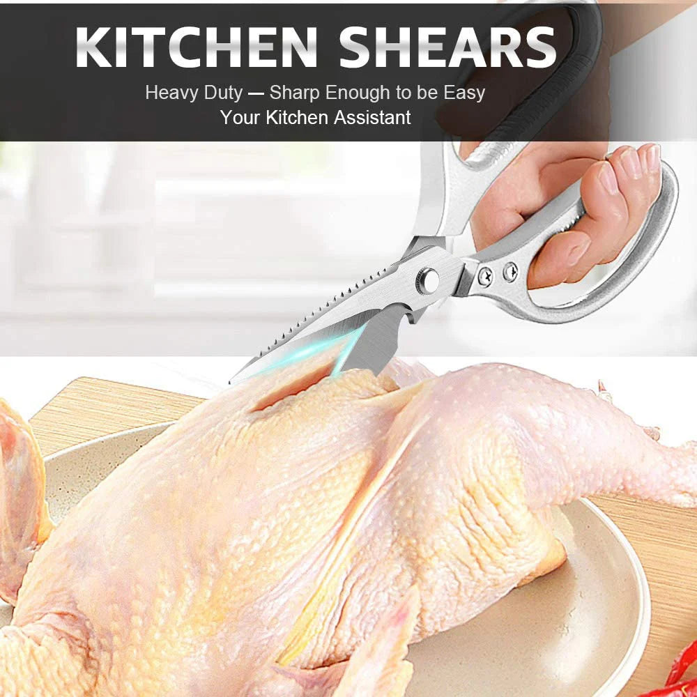 Heavy Duty Stainless Steel Kitchen Scissors