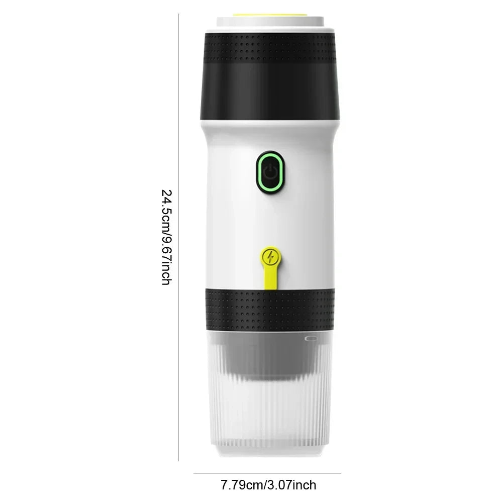 Portable Wireless Heating Coffee Maker - 60ml
