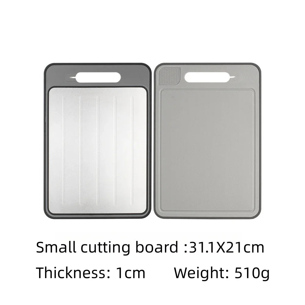 Double-Sided Cutting Board | Versatile & Non-Slip