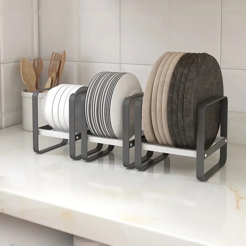 Dish Drying Rack for Plates, Bowls & Storage Accessories