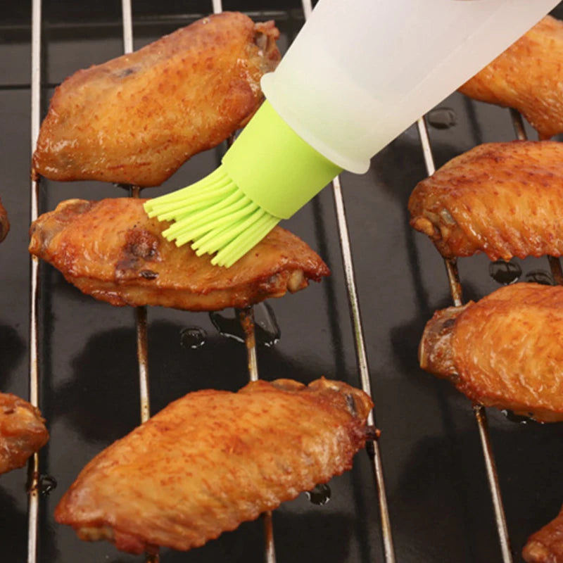 Heat-Resistant Silicone Oil Brush Basting Brush for Cooking