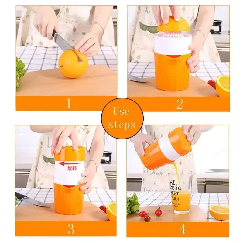Portable Manual Citrus Juicer for Fresh Juice
