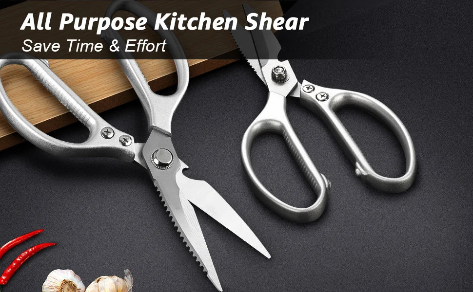 Heavy Duty Stainless Steel Kitchen Scissors