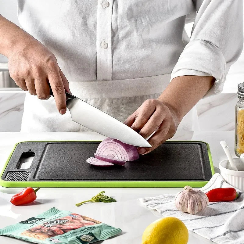 Double-Sided Cutting Board | Versatile & Non-Slip