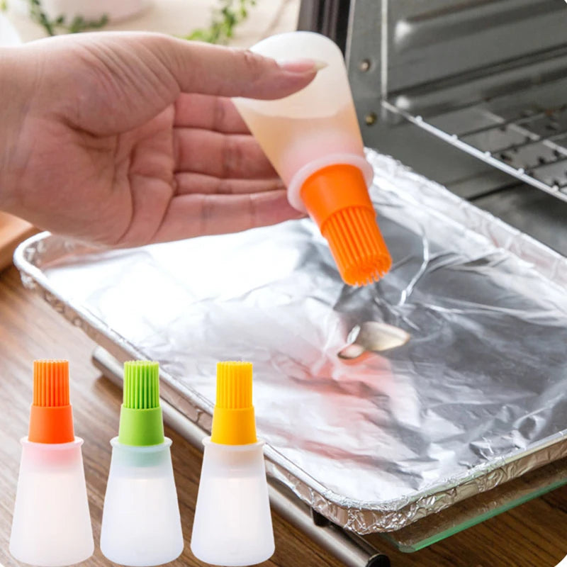 Heat-Resistant Silicone Oil Brush Basting Brush for Cooking