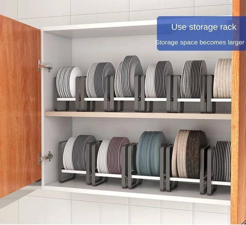 Dish Drying Rack for Plates, Bowls & Storage Accessories