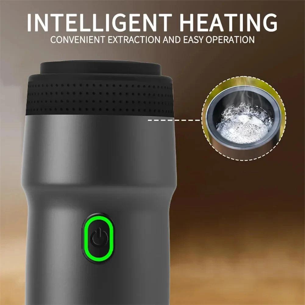 Portable Wireless Heating Coffee Maker - 60ml
