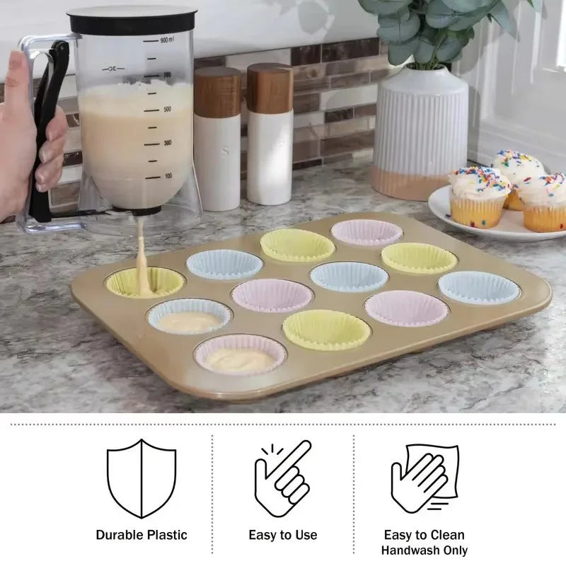 Cupcake Batter Dispenser - Easy Pouring Tool