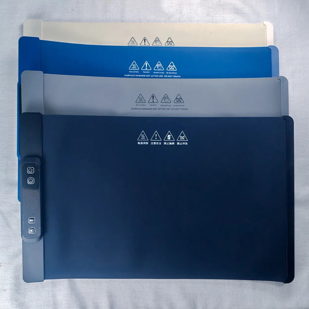 Foldable Electric Warming Tray 3 Temp Settings & Smart Heat