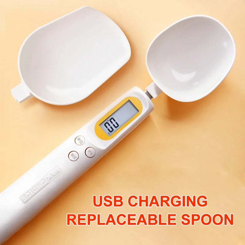 Digital Spoon Kitchen Scale | 500g 0.1g USB Rechargeable