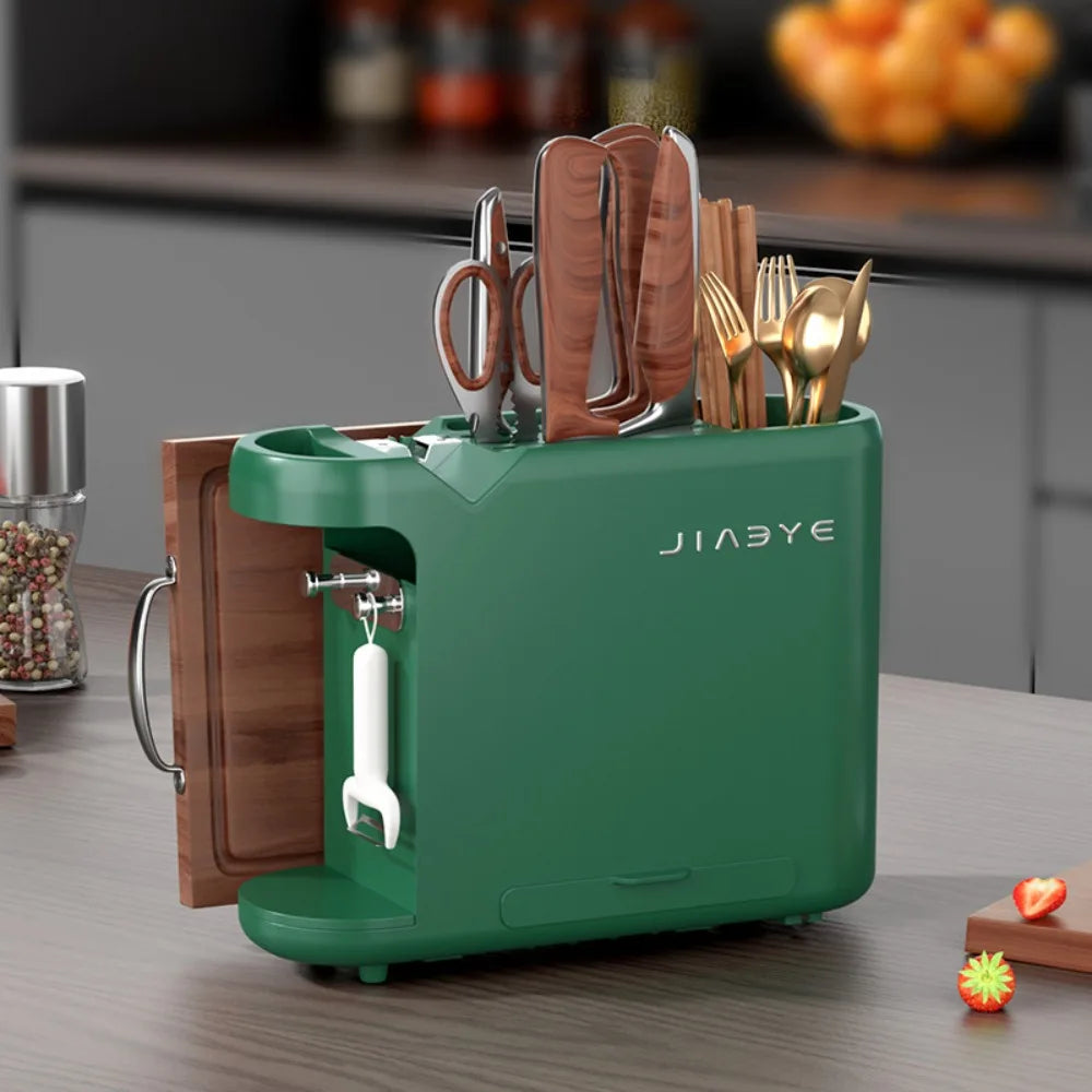All-in-One Kitchen Knife & Utensil Storage Rack
