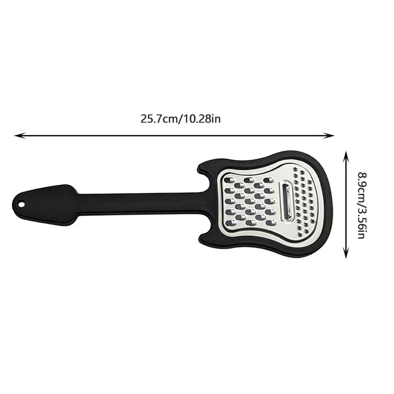 Multi-Functional Guitar-Shaped Stainless Steel Peeler