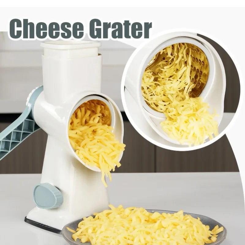 3 in 1 Cheese Grater - Fast Food Prep Tool