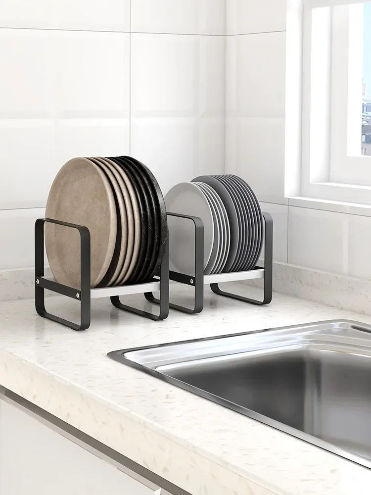 Dish Drying Rack for Plates, Bowls & Storage Accessories