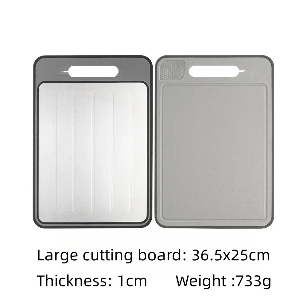 Double-Sided Cutting Board | Versatile & Non-Slip