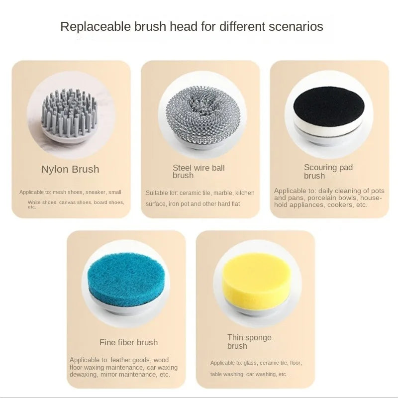 Electric Washer Dishwasher Gap Cleaning Brush