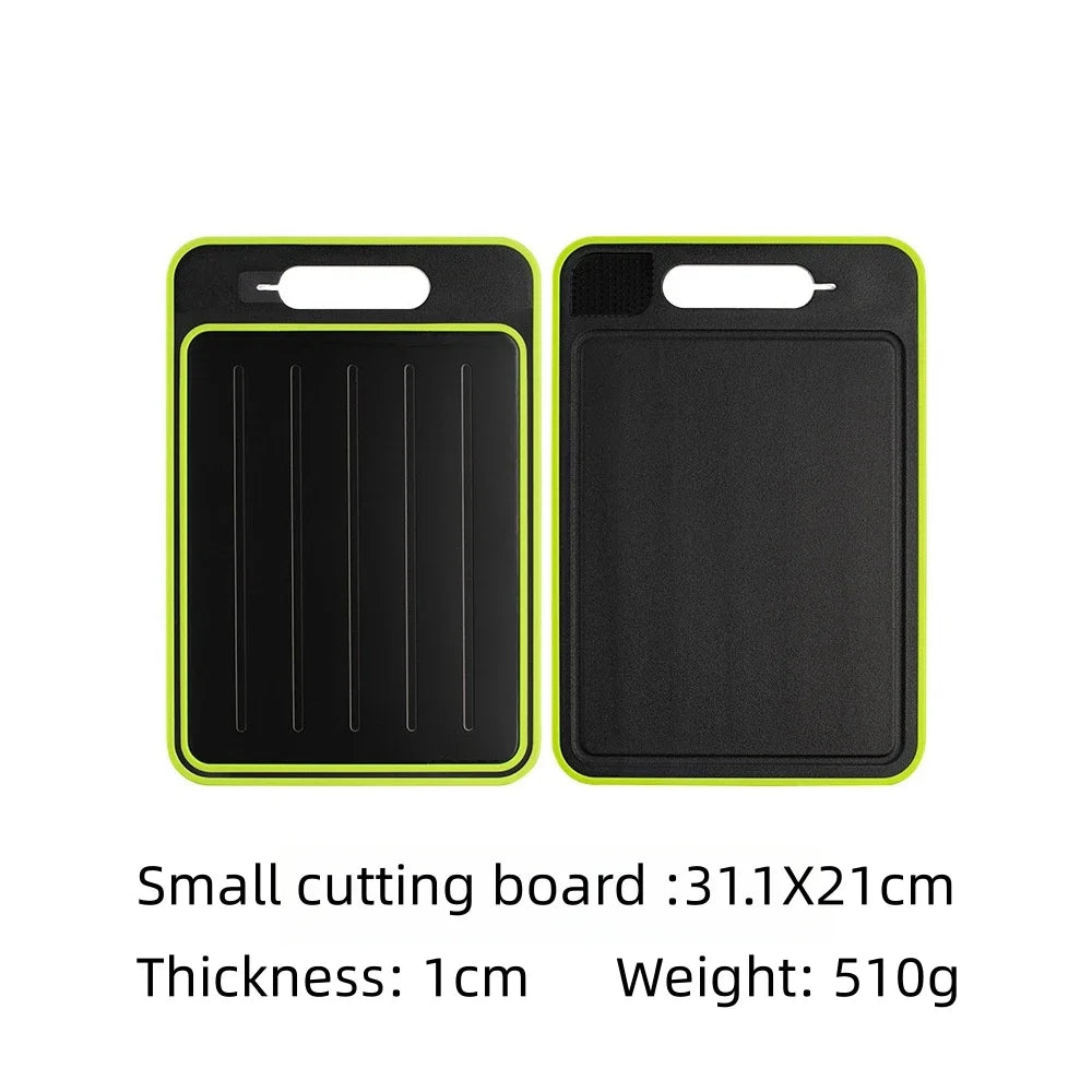 Double-Sided Cutting Board | Versatile & Non-Slip