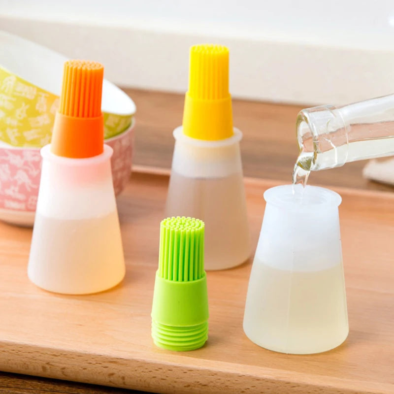 Heat-Resistant Silicone Oil Brush Basting Brush for Cooking