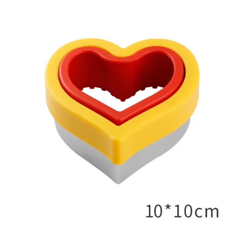 Fun-Shaped Sandwich & Cookie Cutter Set for Kids’ Lunches