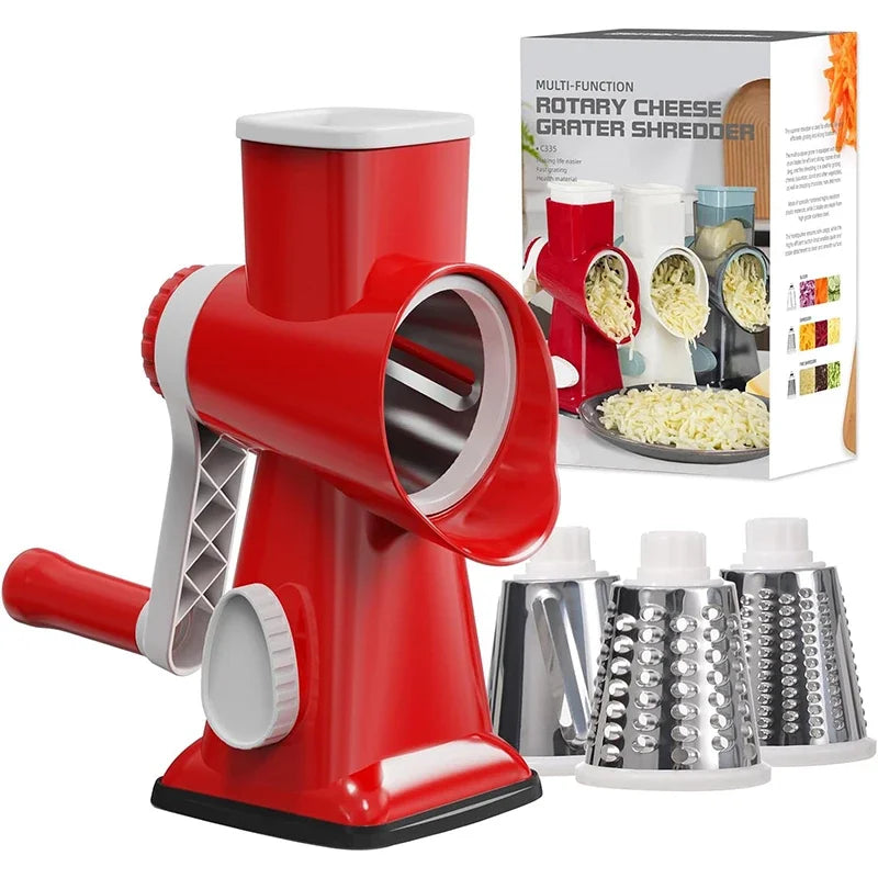 3 in 1 Cheese Grater - Fast Food Prep Tool