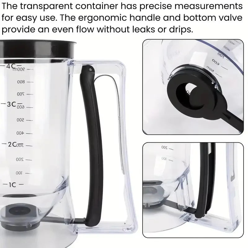 Cupcake Batter Dispenser - Easy Pouring Tool