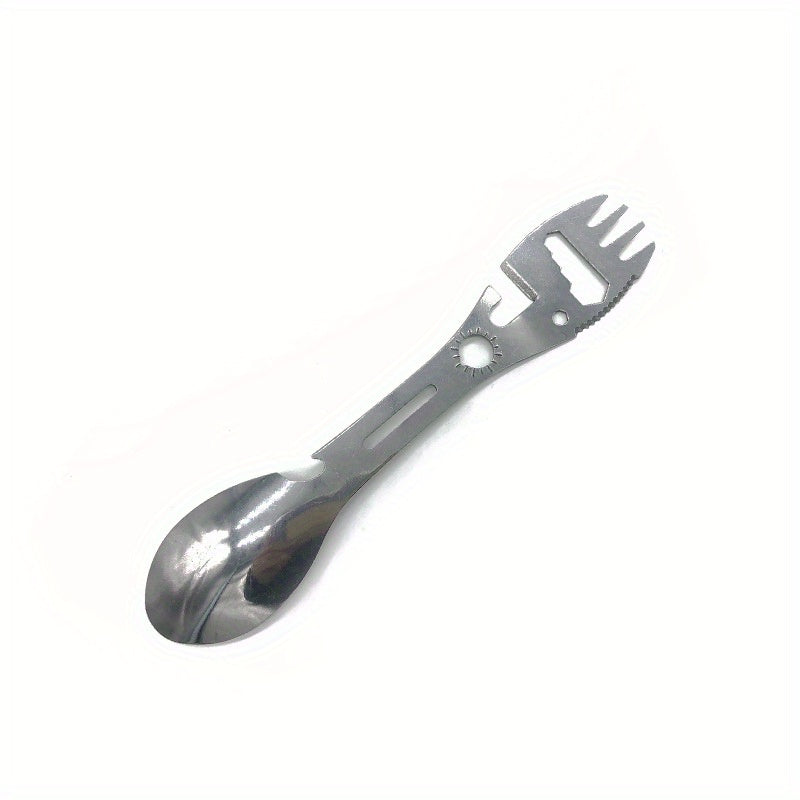 10-in-1 Multi-Functional Stainless Steel Spork Camping Tool