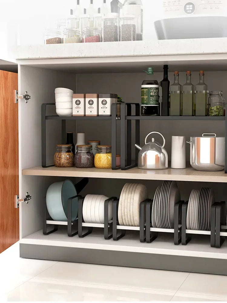 Dish Drying Rack for Plates, Bowls & Storage Accessories