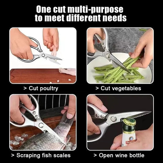 Heavy Duty Stainless Steel Kitchen Scissors