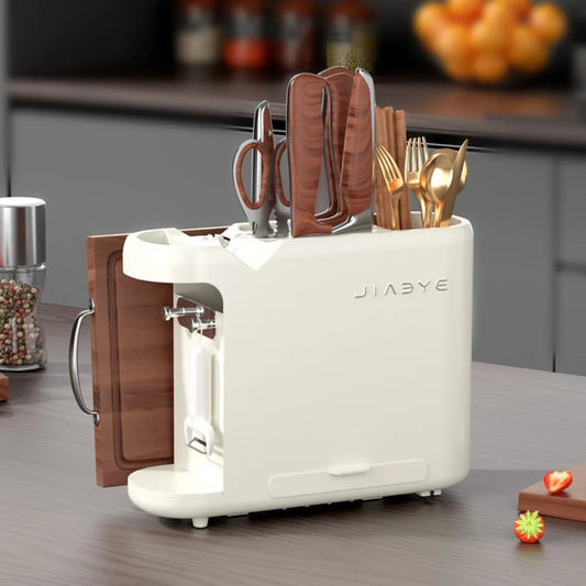 All-in-One Kitchen Knife & Utensil Storage Rack
