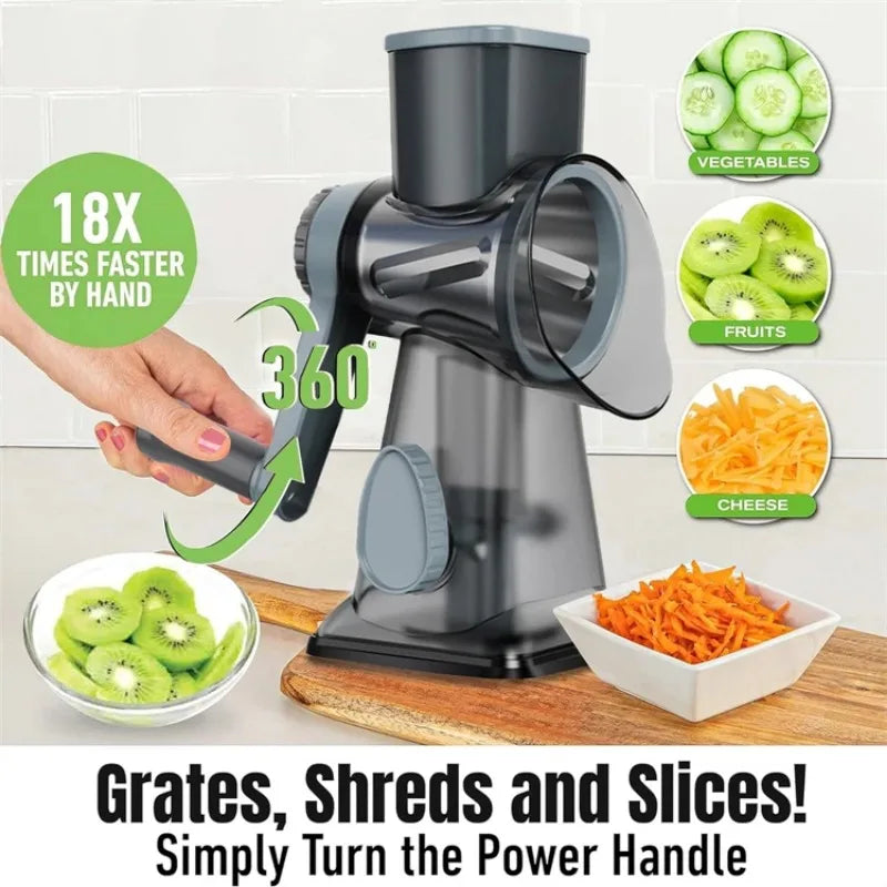 3 in 1 Cheese Grater - Fast Food Prep Tool