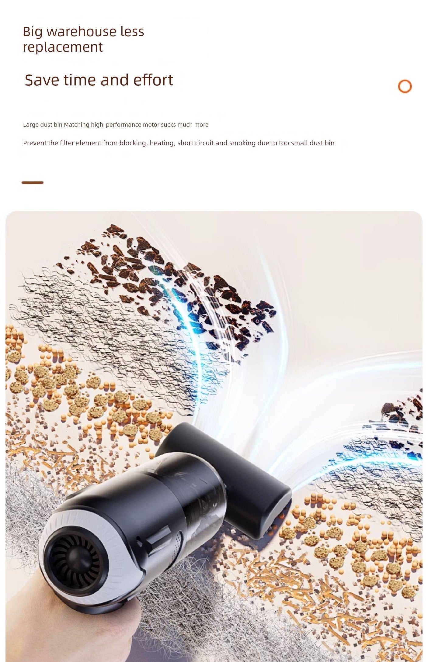German Wireless Vacuum Cleaner for Pet Fur Removal