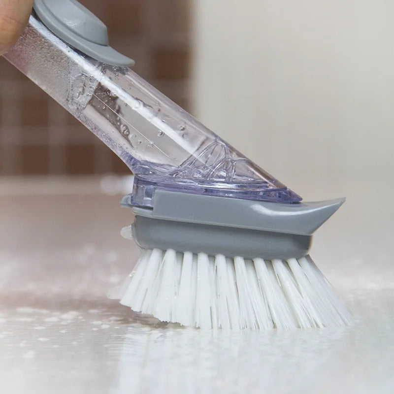 2-in-1 Dish Brush with Soap Dispense