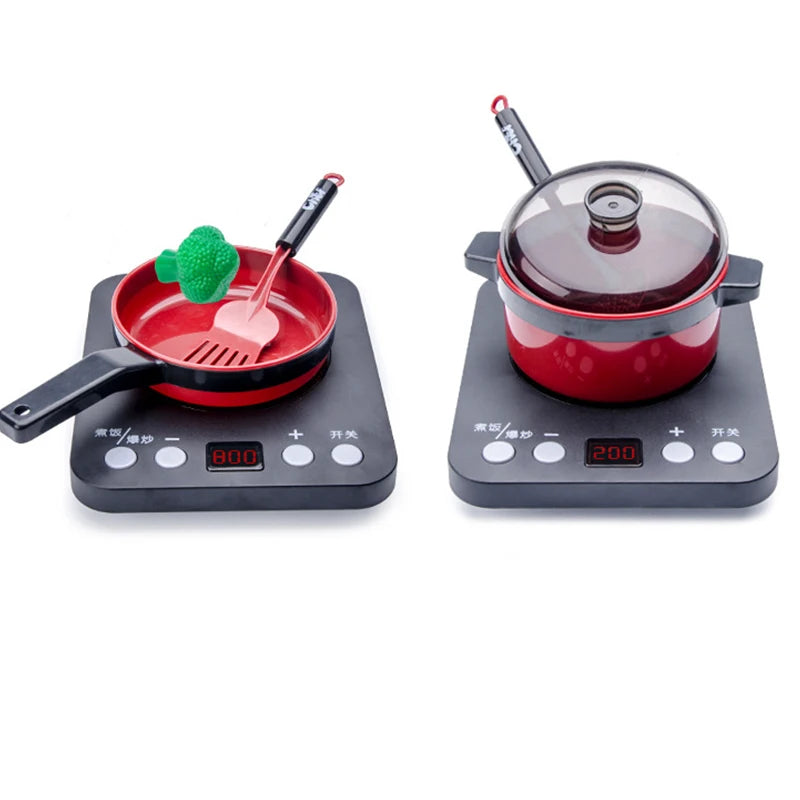 Kitchen Toy Set for Kids | Pretend Play Cooking Utensils