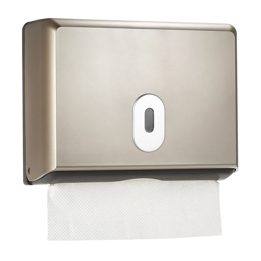 Wall-Mounted Tissue Dispenser – ABS Rectangular Paper Towel Holder | Bathroom, Home & Car Organizer for Multifold Tissues