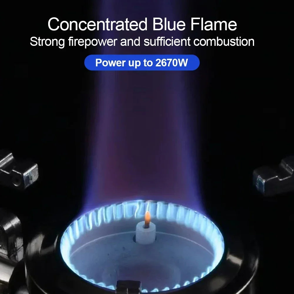 Portable Folding Butane Stove | High-Fire Outdoor Gas Stove