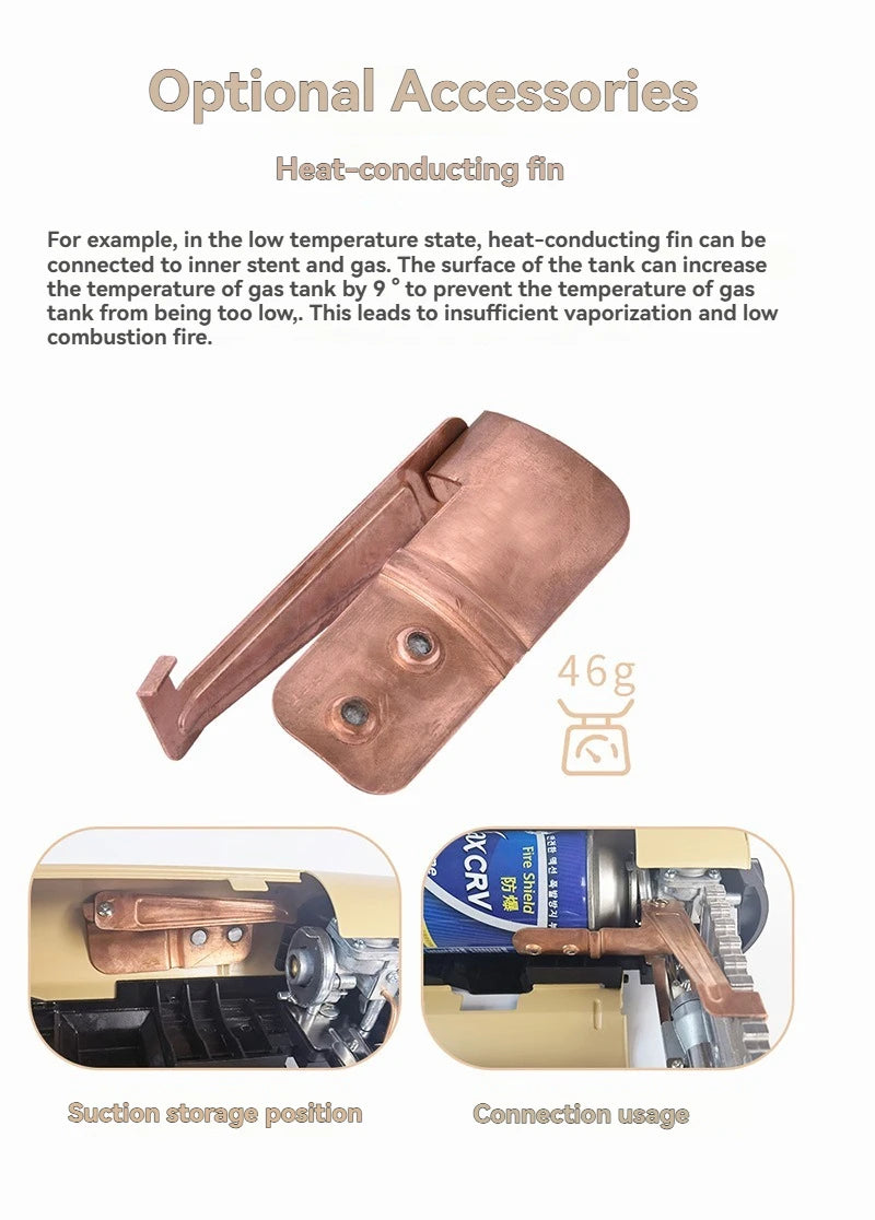 Portable Folding Butane Stove | High-Fire Outdoor Gas Stove